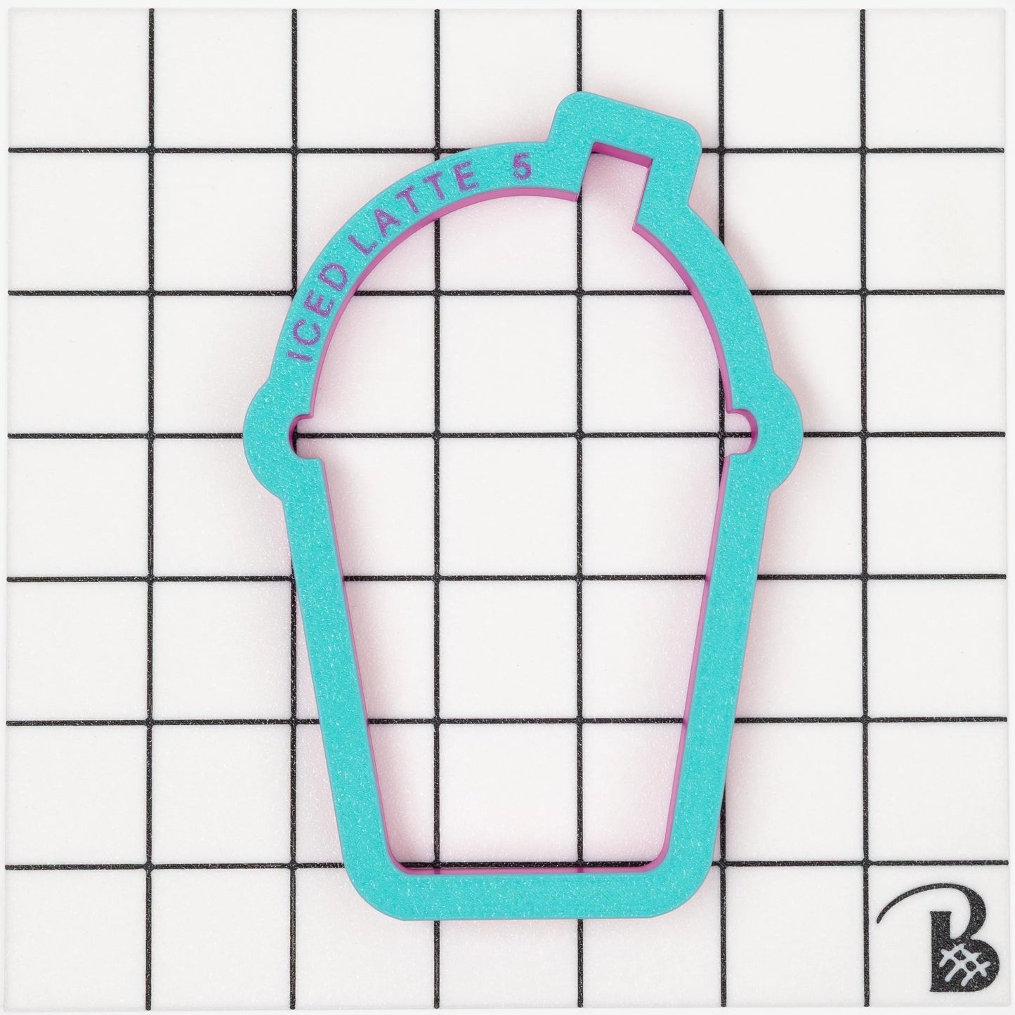 Iced Latte Cookie Cutter (recommend sizing up)
