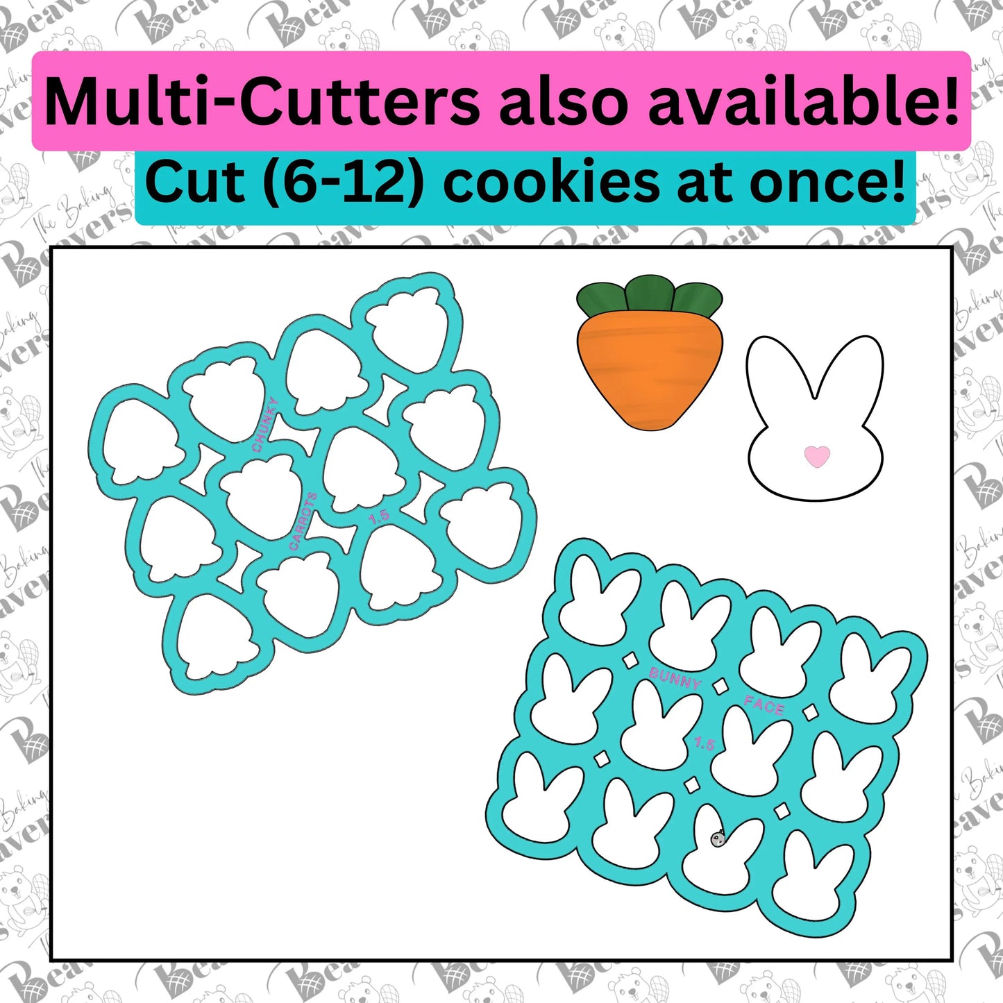 Easter Tic Tac Toe with Micro Cutter Playing Pieces Set