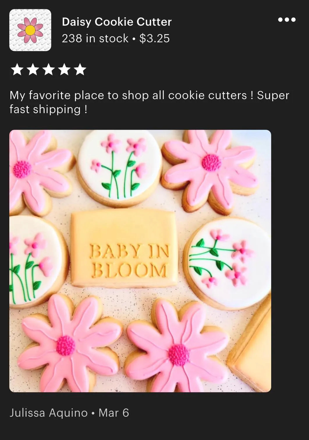 Mason Jar Flower Arrangement Cookie Cutter Set