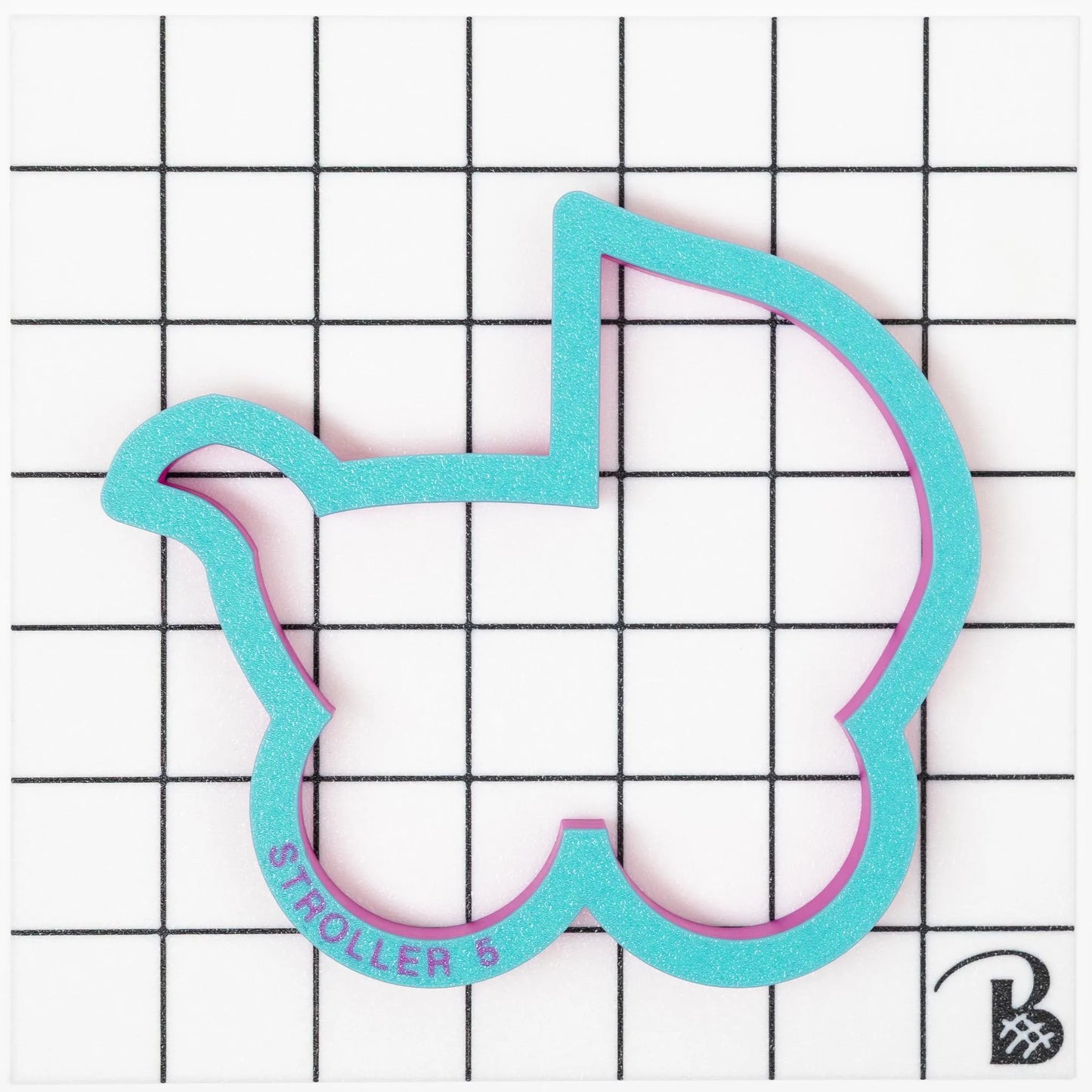Baby Stroller Cookie Cutter