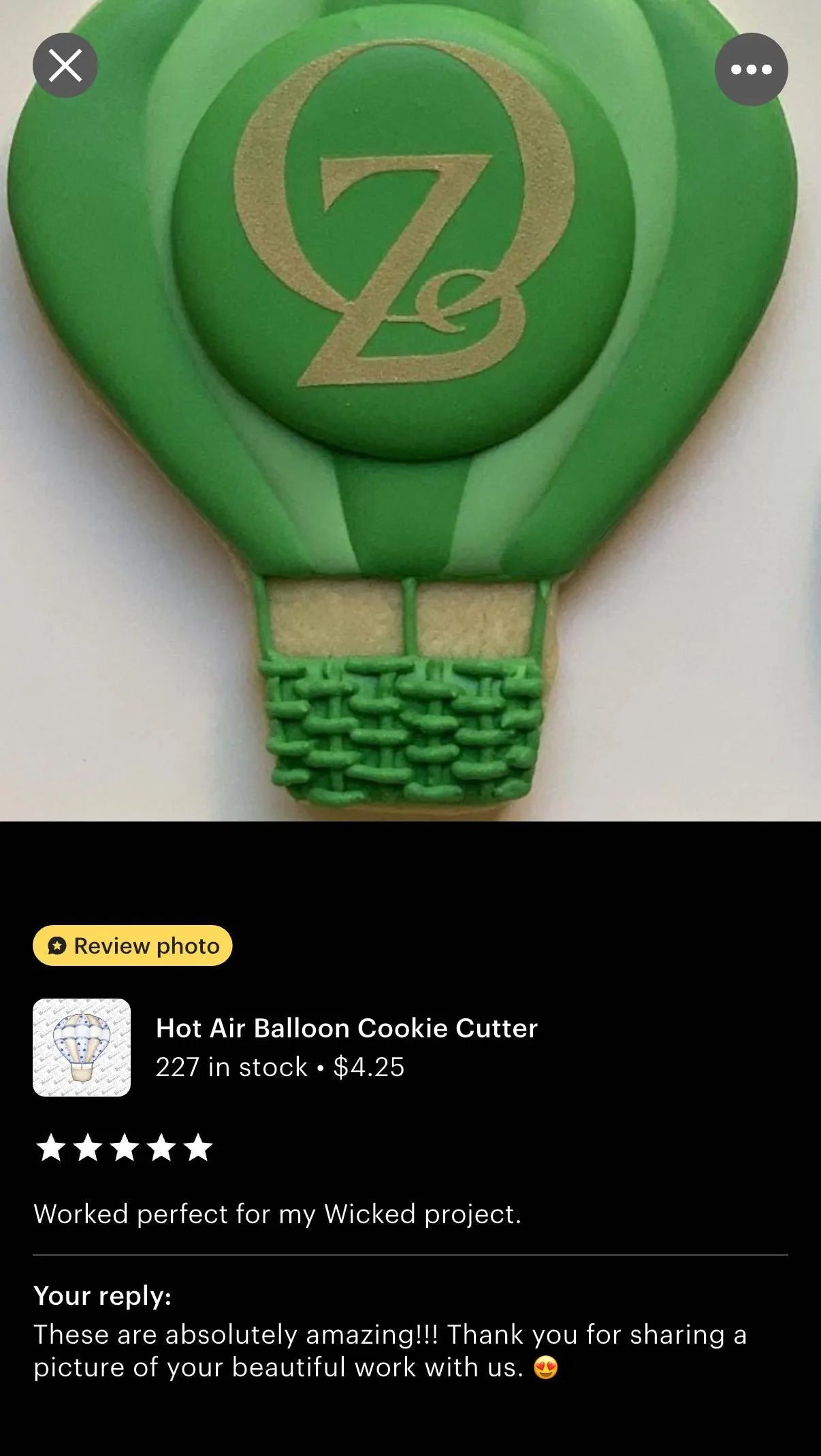 Hot Air Balloon Cookie Cutter
