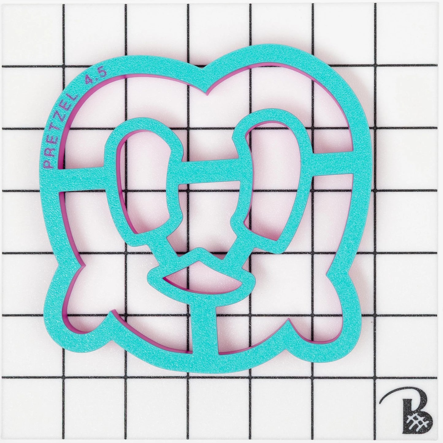 Pretzel (with or without center cut outs) Cookie Cutter