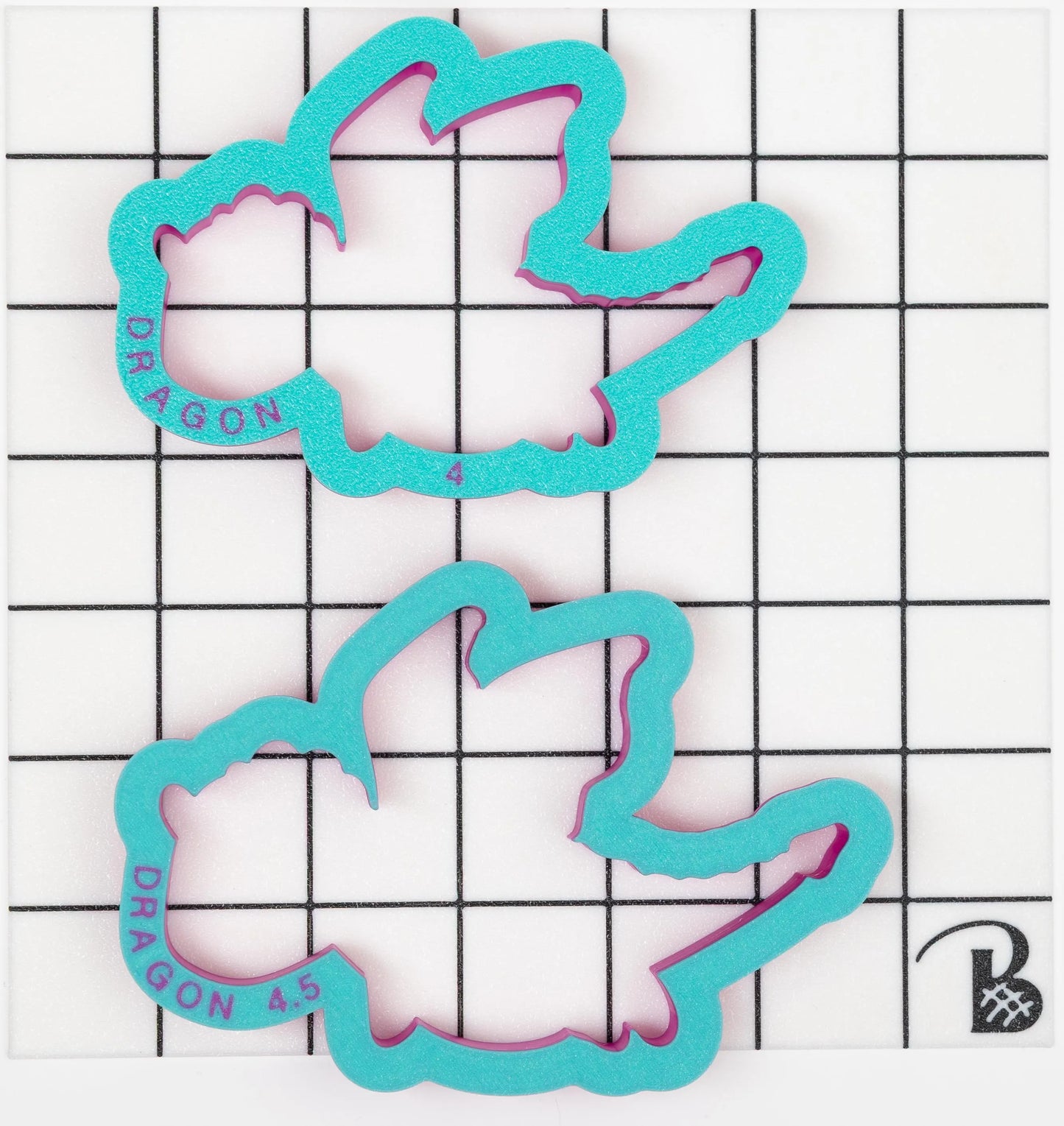Dragon (flying) Cookie Cutter (recommend sizing up)
