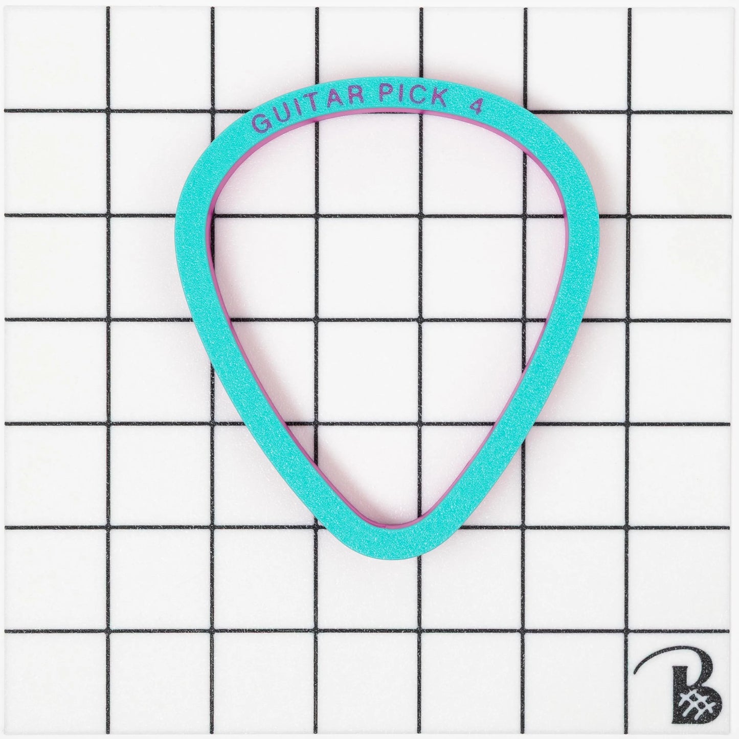 Guitar Pick Cookie Cutter (may want to size down)