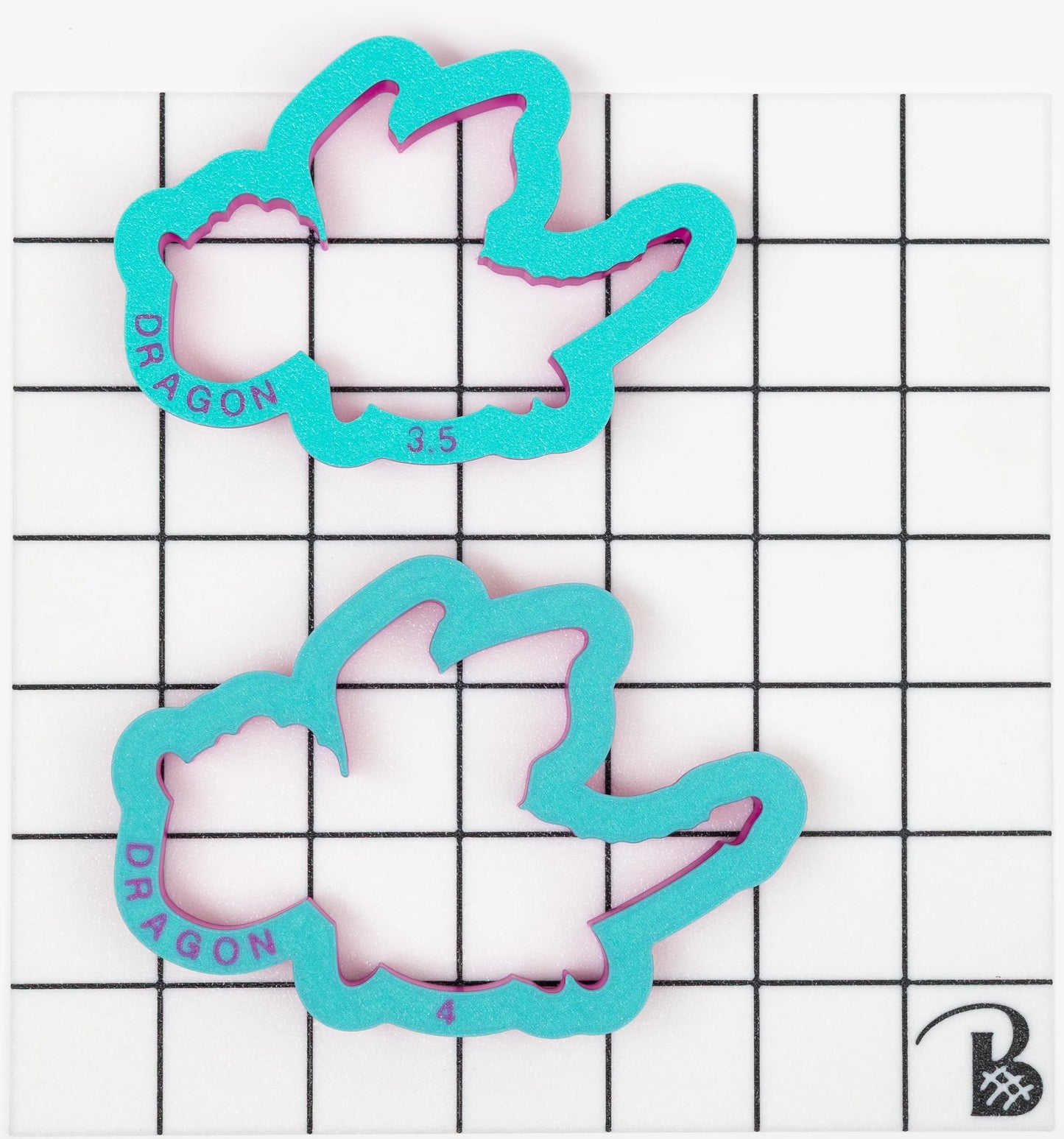 Dragon (flying) Cookie Cutter (recommend sizing up)