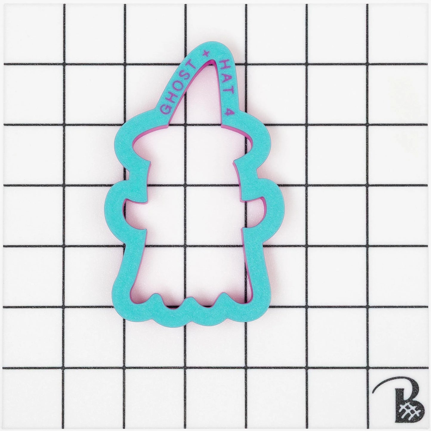 Ghost with Witch Hat Cookie Cutter