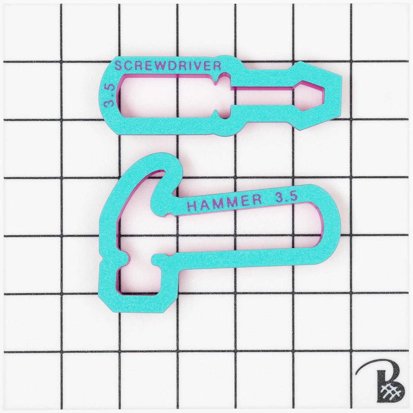 Skinny Tools Cookie Cutter Set (Recommend sizing up)