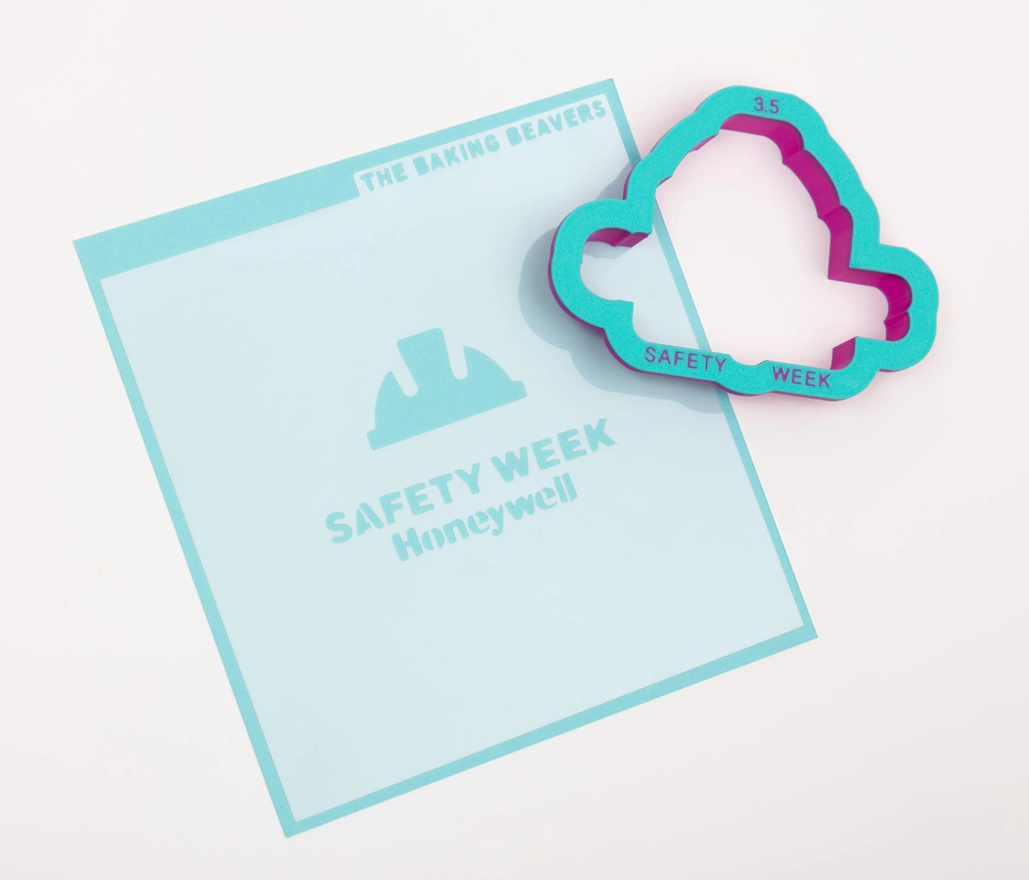 Custom Cookie Cutter and Stencil Set (1 part stencil Only)