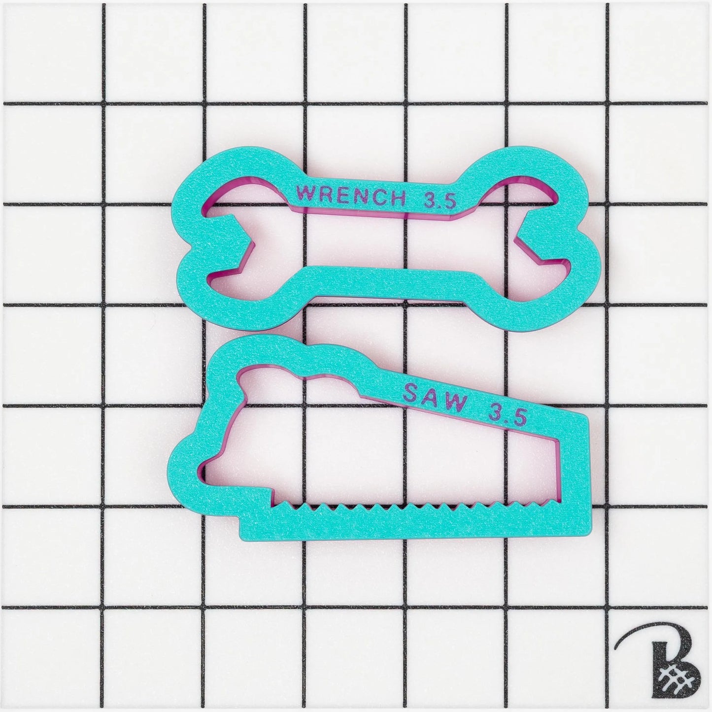 Skinny Tools Cookie Cutter Set (Recommend sizing up)