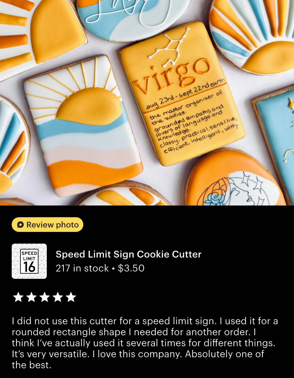 Speed Limit Sign | Rounded Rectangle Cookie Cutter