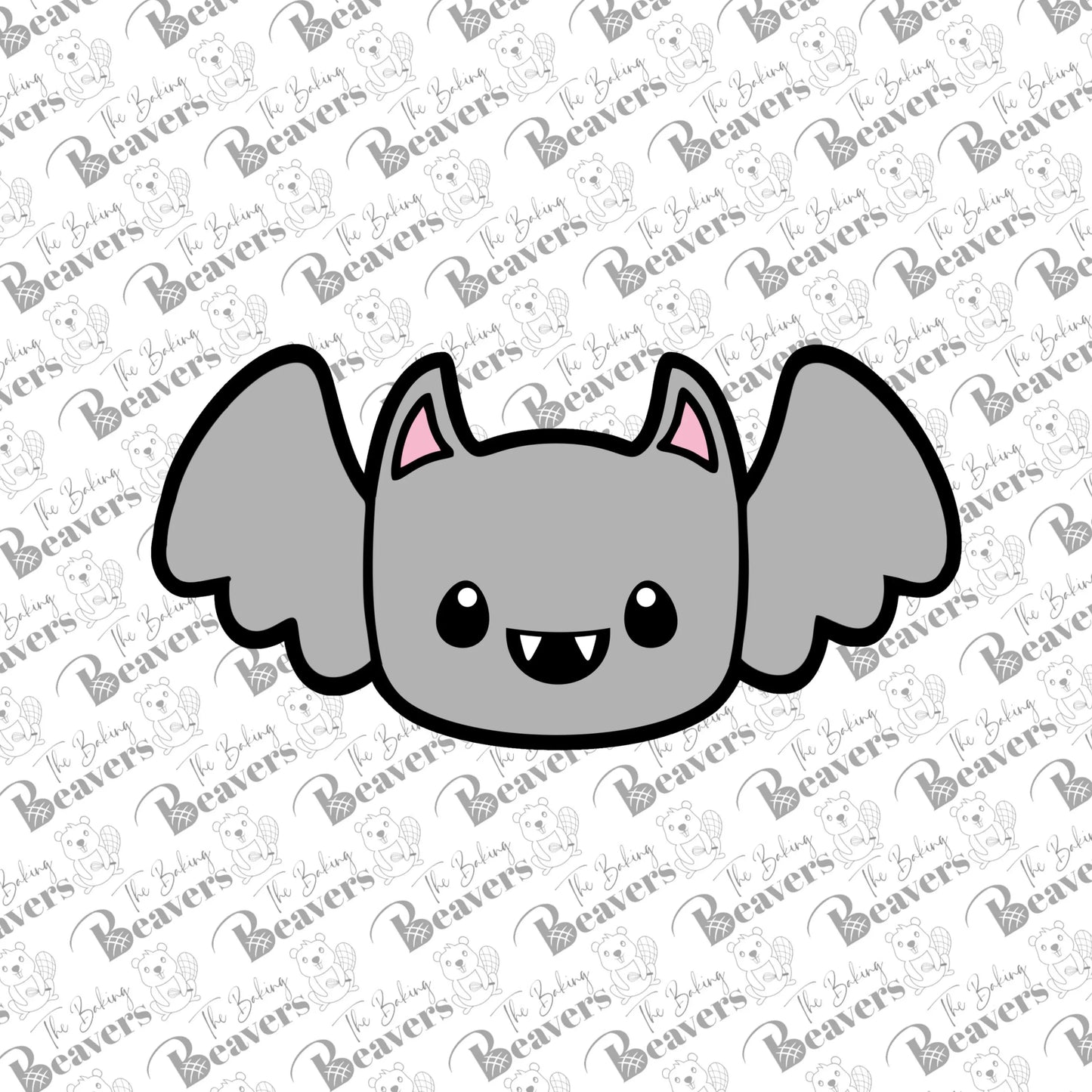 Cute Bat Cookie Cutter (recommend sizing up)