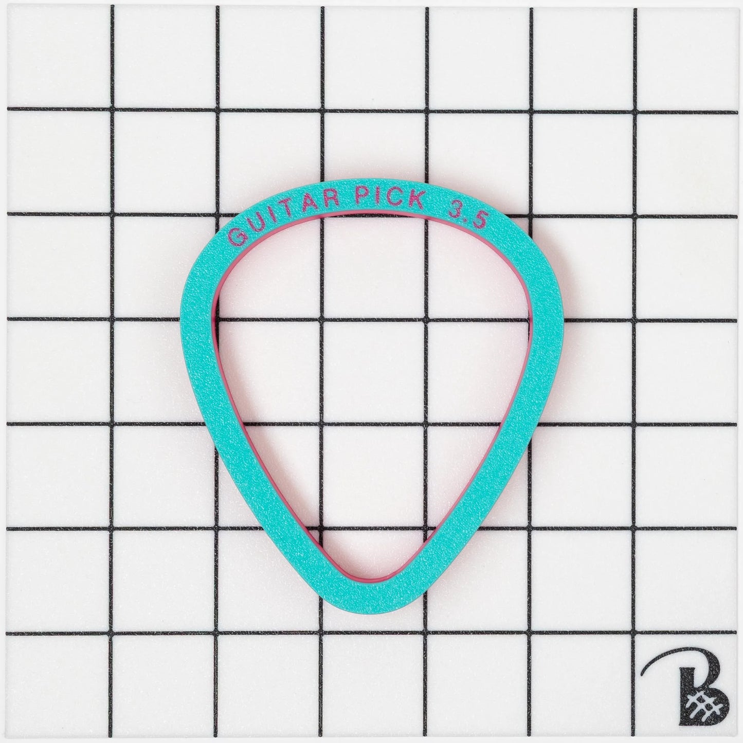 Guitar Pick Cookie Cutter (may want to size down)