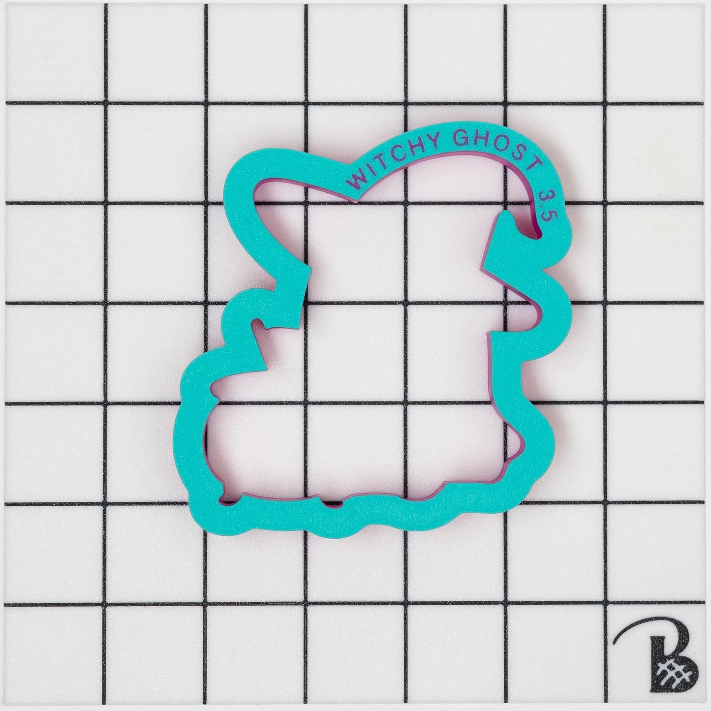 Witch Ghost Stirring Cauldron Cookie Cutter