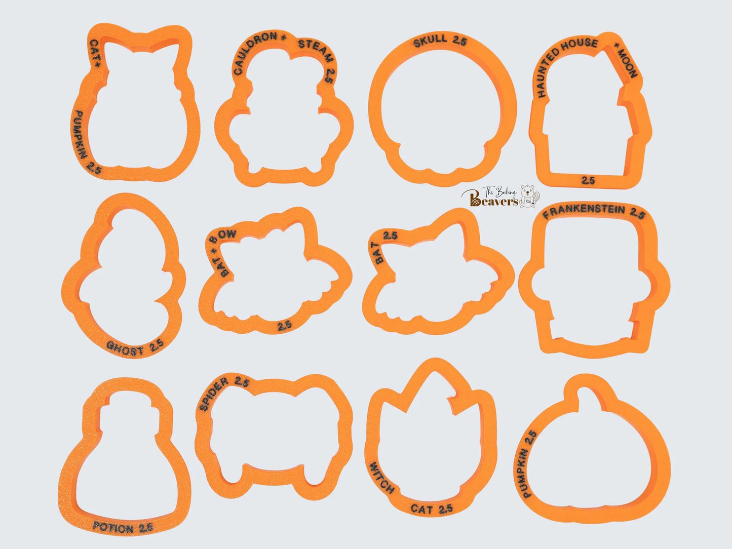 Halloween Dozen Set (version 2) Cookie Cutters