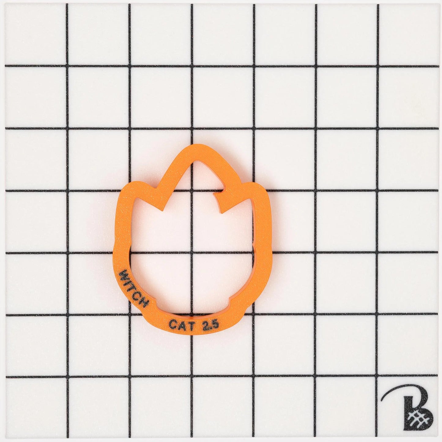 Cat in Witch Hat - Cookie Cutter