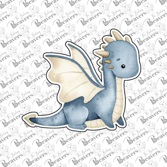 Cute Dragon Cookie Cutter (updated)