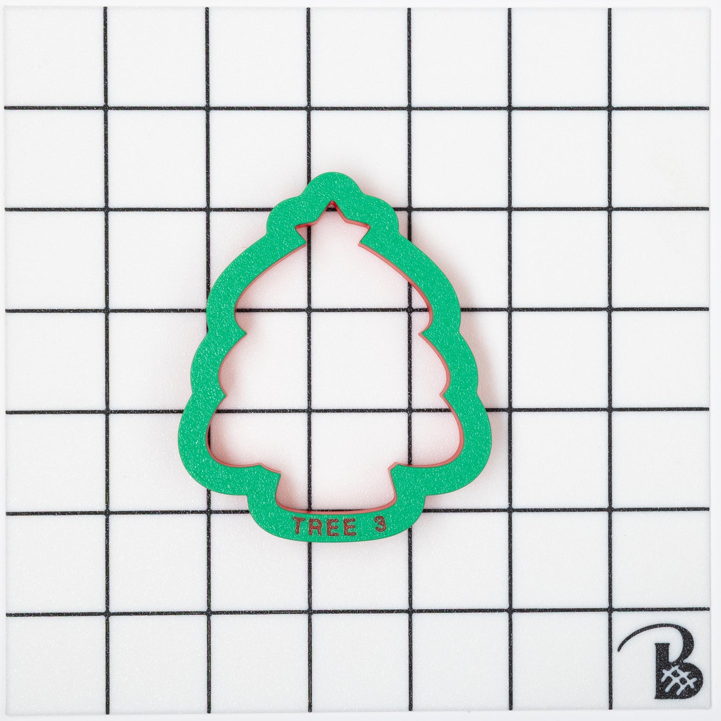 Chunky Christmas Tree with Star Cookie Cutter