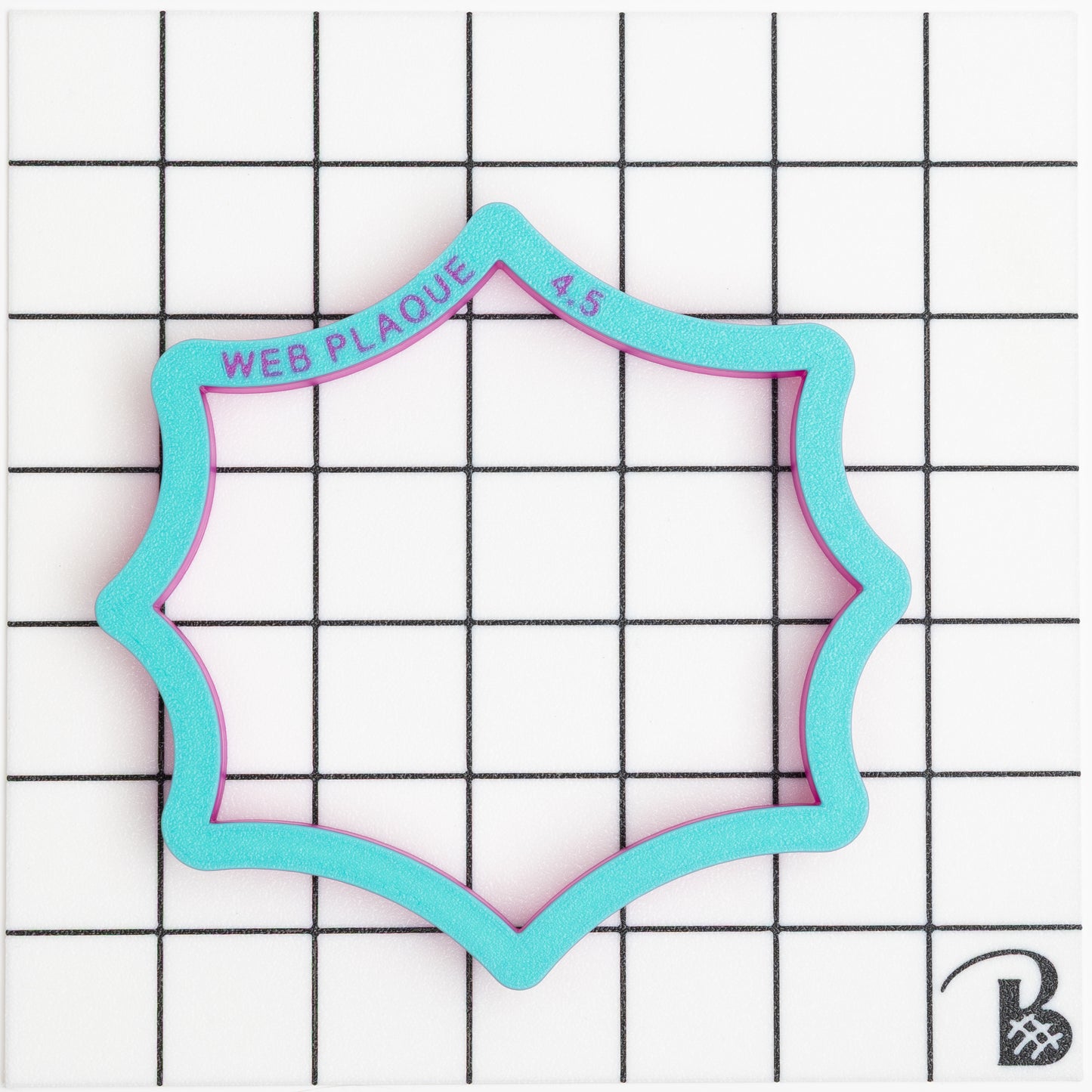 Web Plaque Cookie Cutter