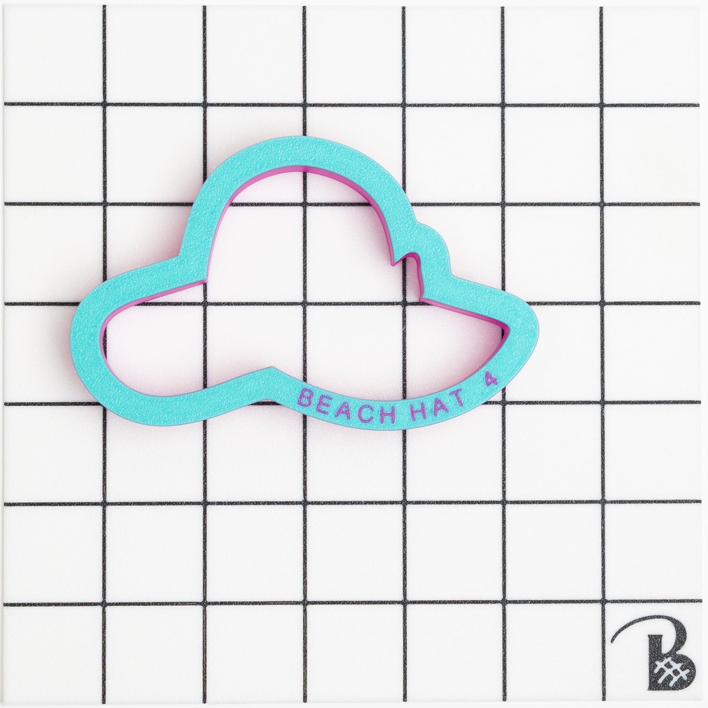 Floppy Beach Hat Cookie Cutter