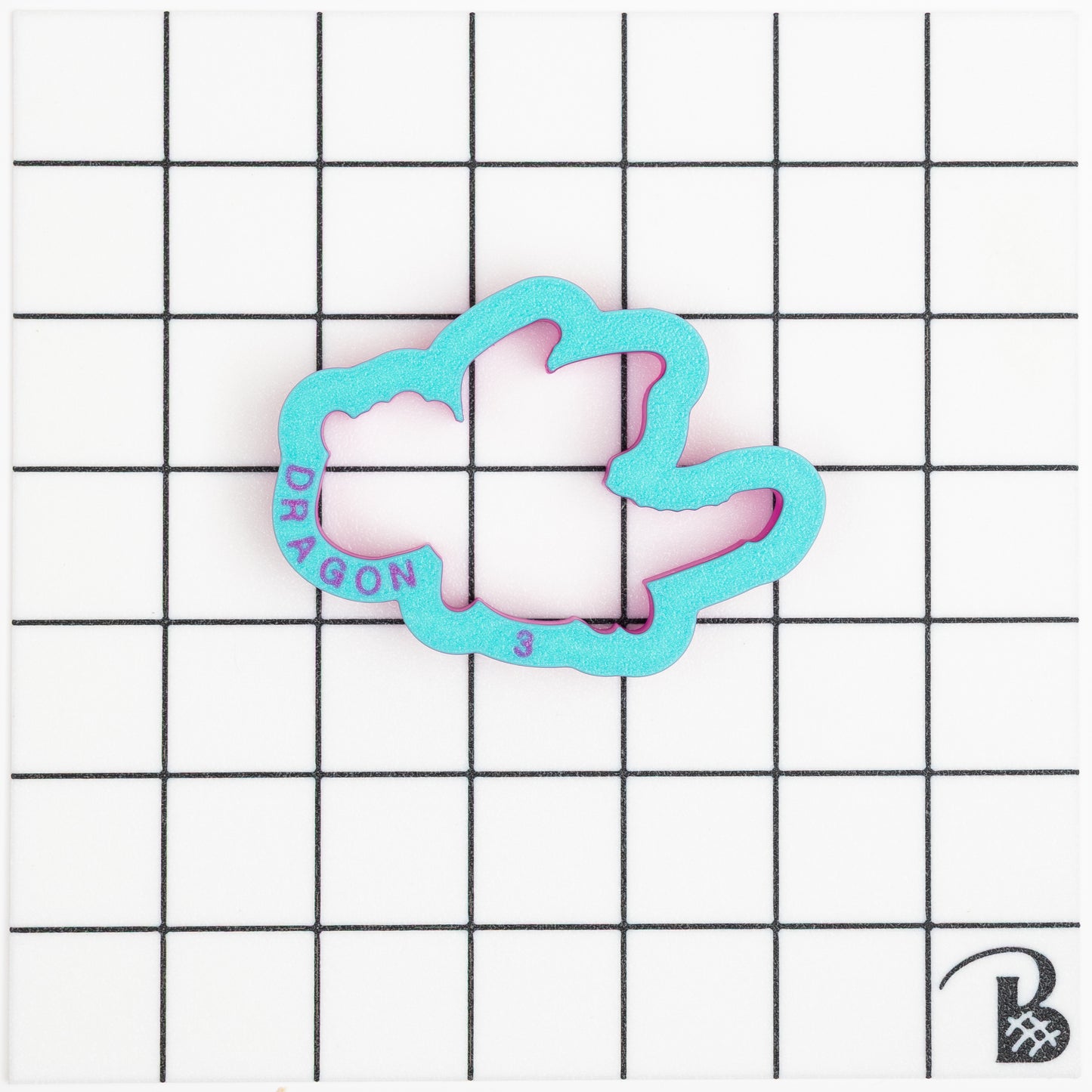 Dragon (flying) Cookie Cutter (recommend sizing up) (updated)