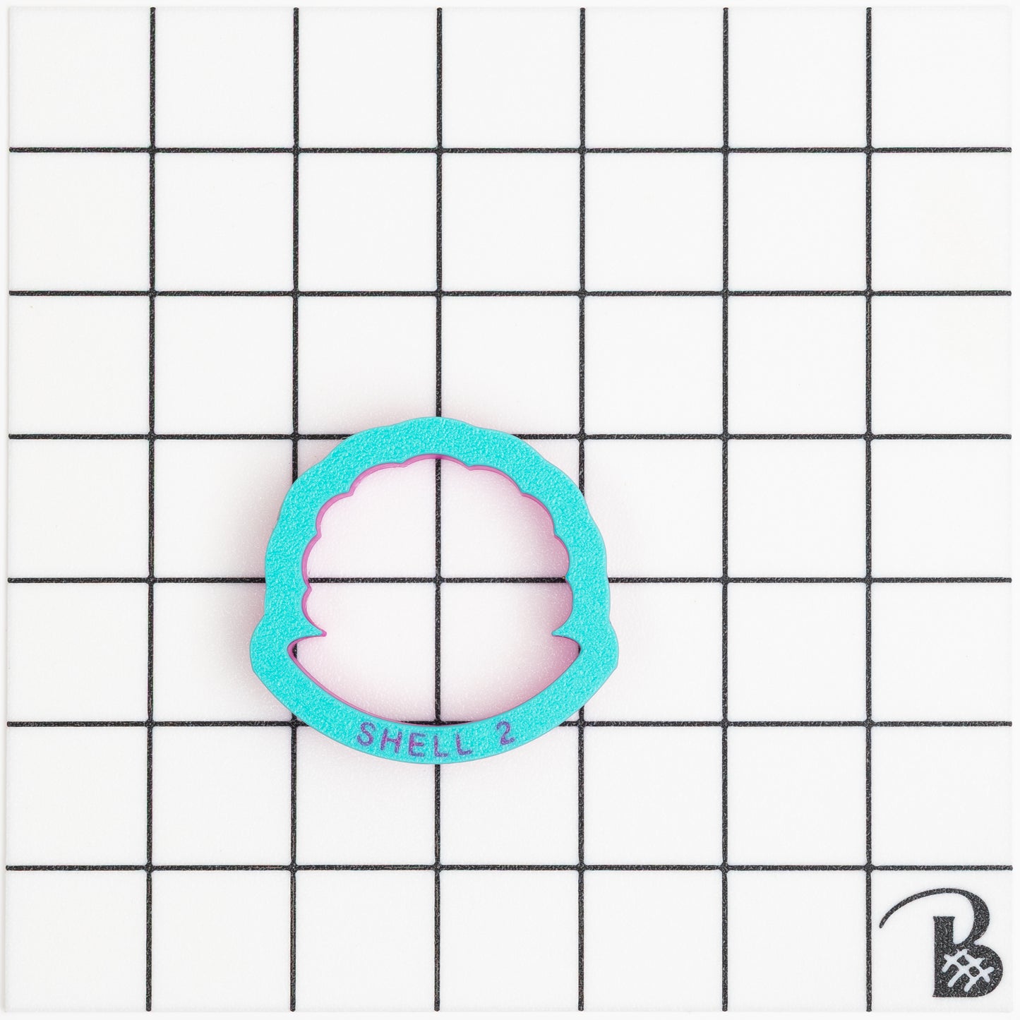 Open Shell with Pearl Cookie Cutter (may want to size down)