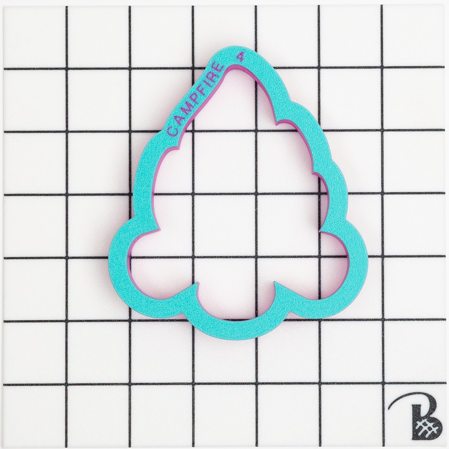 Rounded Campfire Cookie Cutter