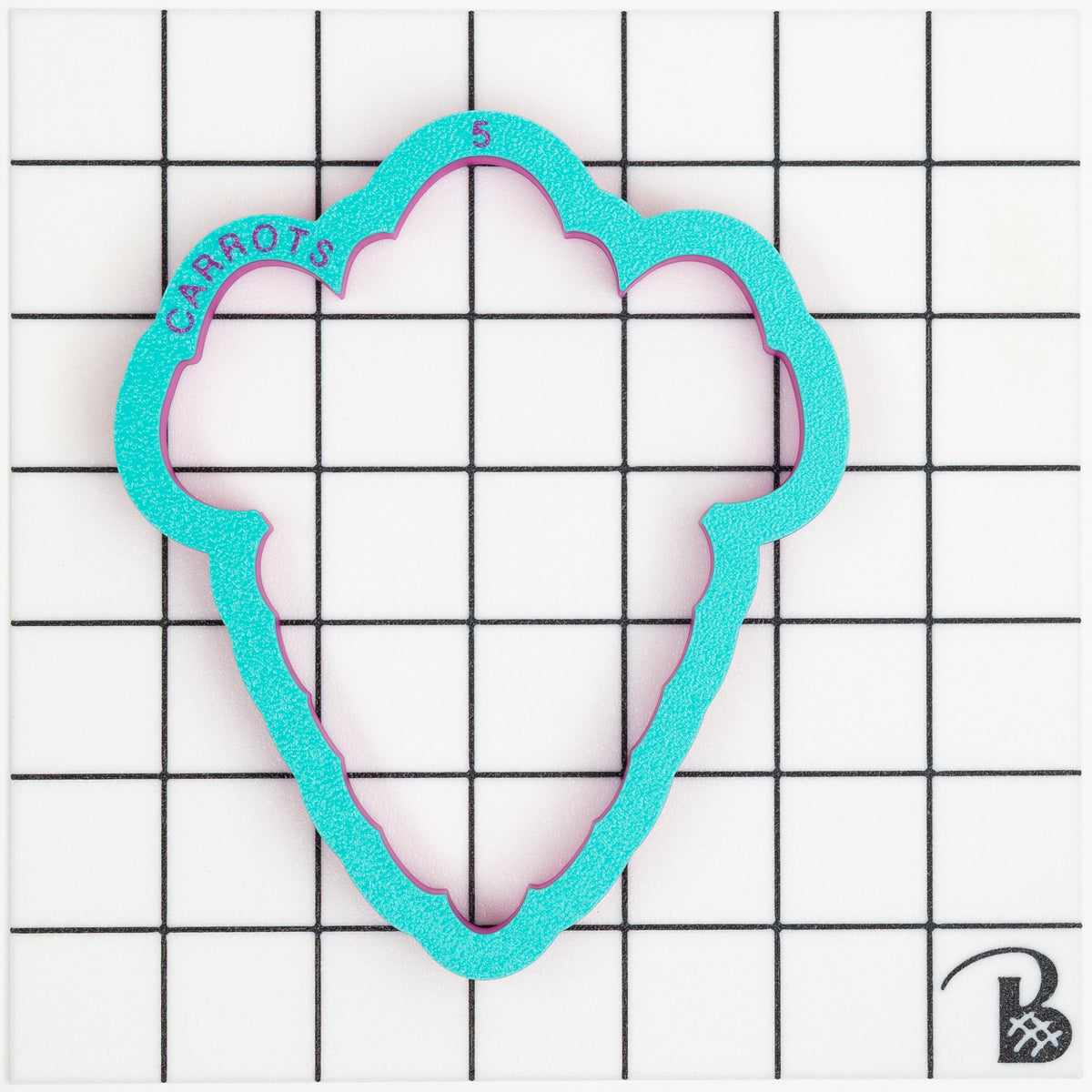 Realistic Bunch of Carrots Cookie Cutter