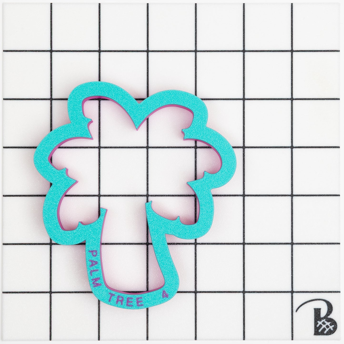 Rounded Palm Tree Cookie Cutter