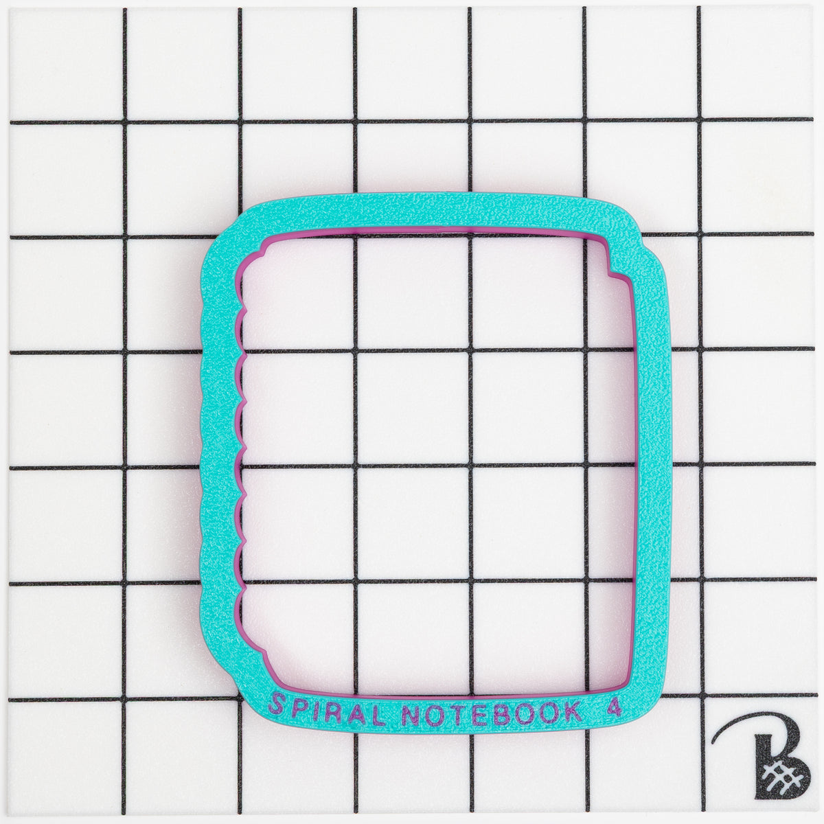 Spiral Notebook Cookie Cutter