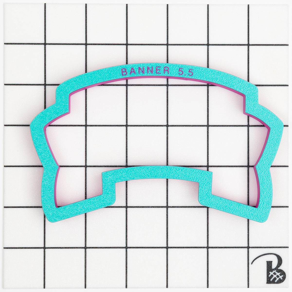 Banner Cookie Cutter (recommend sizing up)