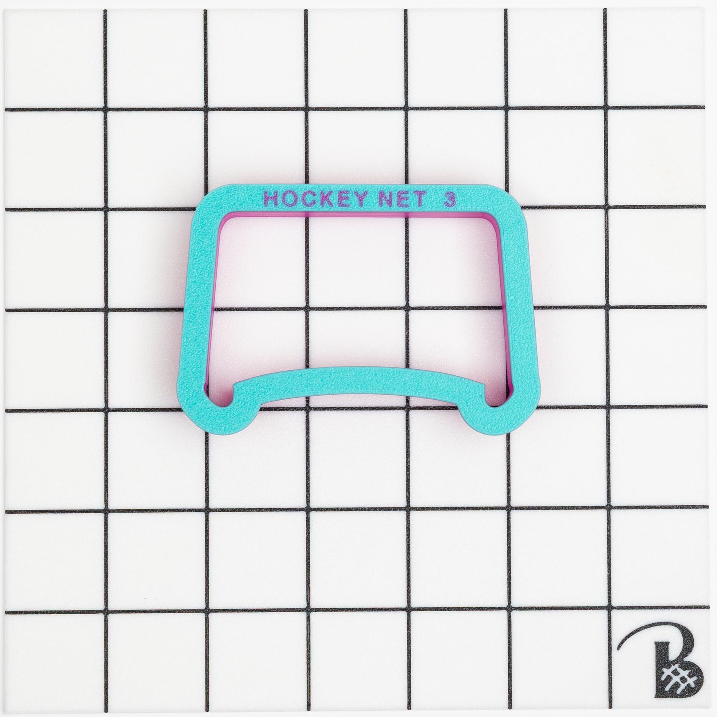 Ice Hockey Goal/Net Cookie Cutter