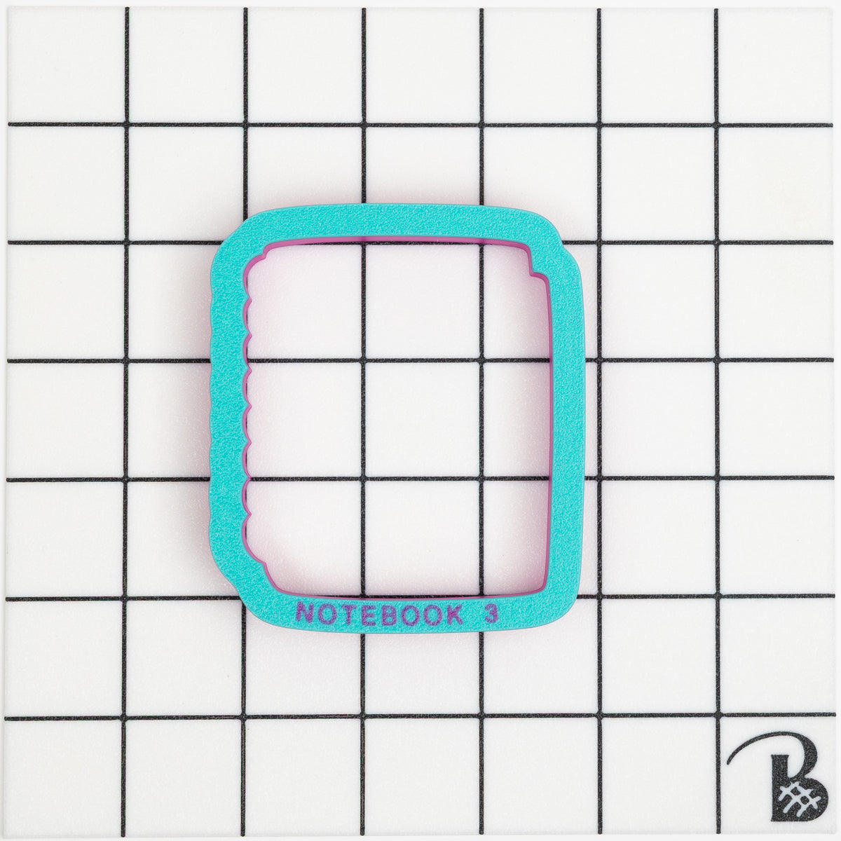 Spiral Notebook Cookie Cutter