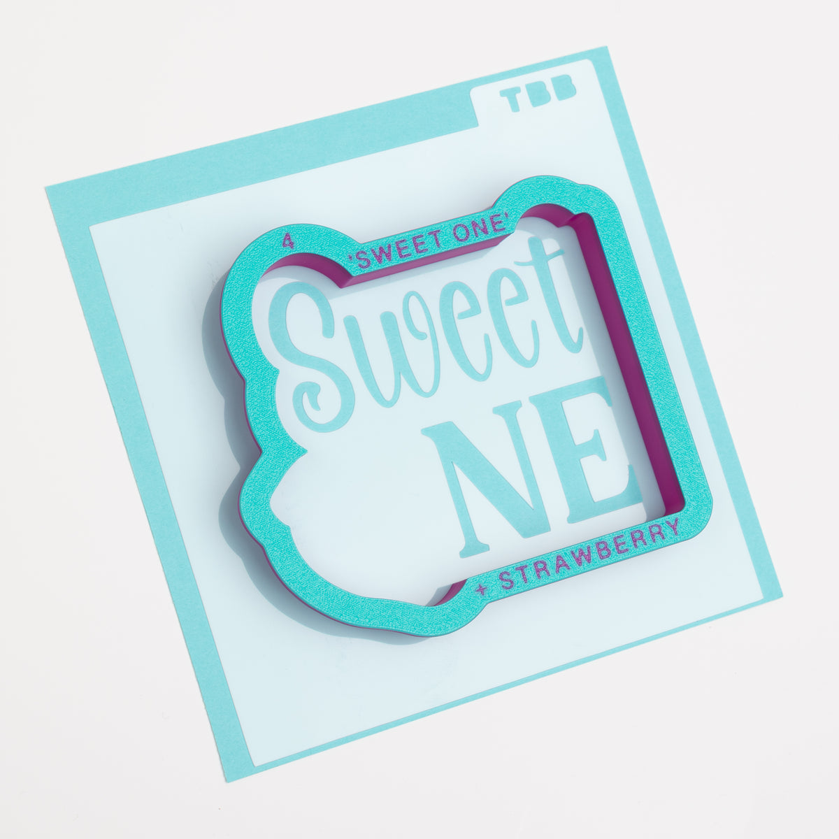 'Sweet One' with Strawberry Cookie Cutter