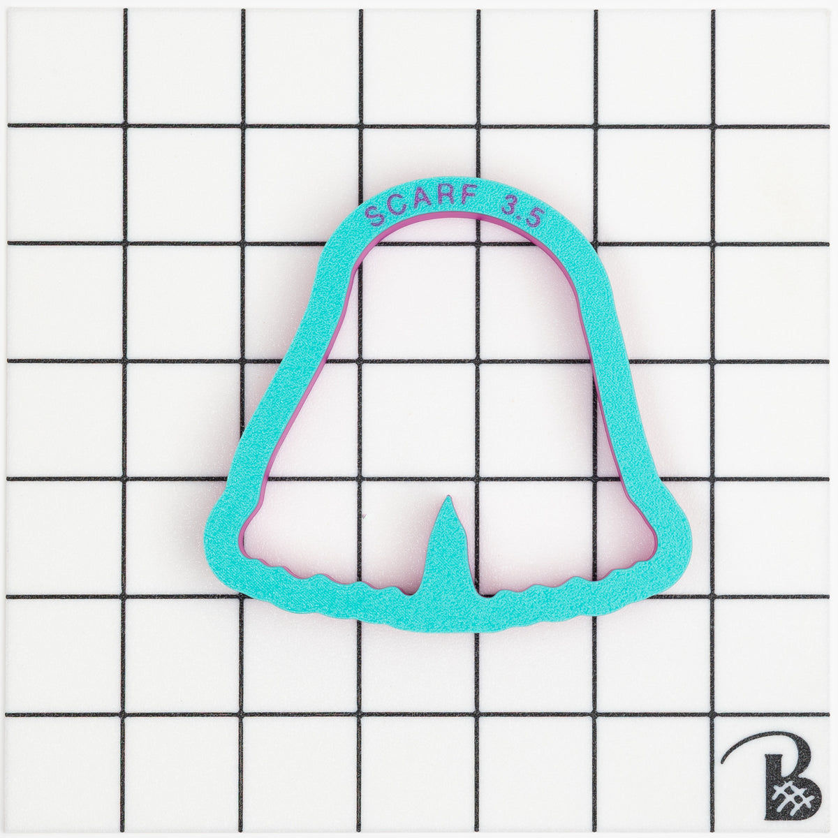 Scarf Cookie Cutter