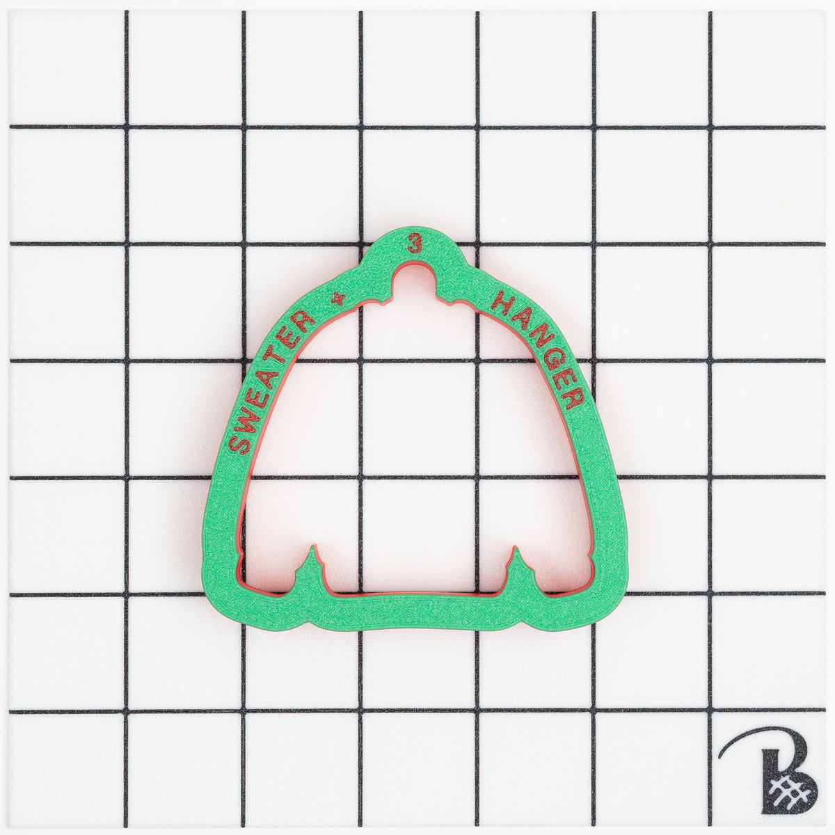 Sweater on Hanger Cookie Cutter | Ugly Sweater