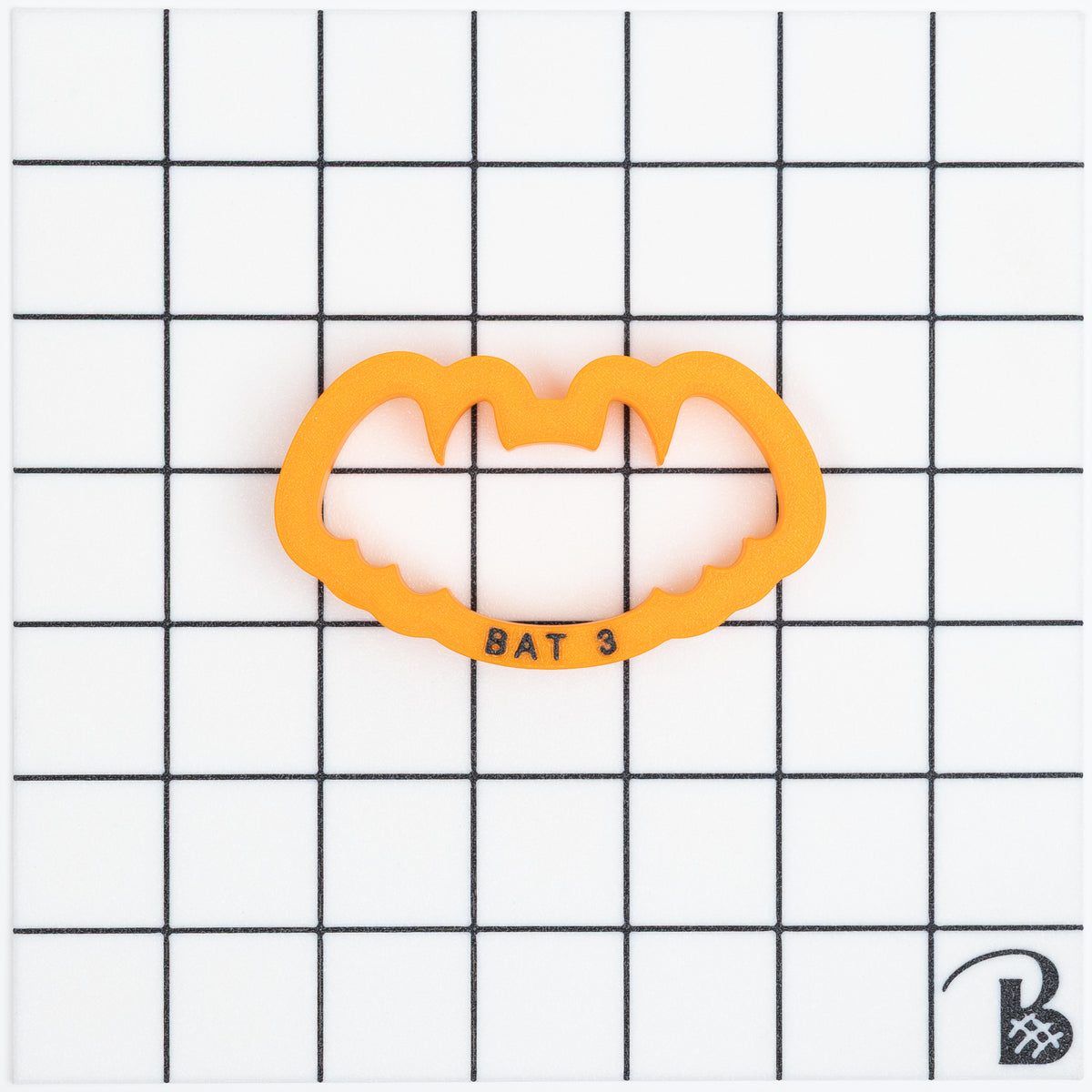 Cute Wide BAT Cookie Cutter (recommend sizing up)
