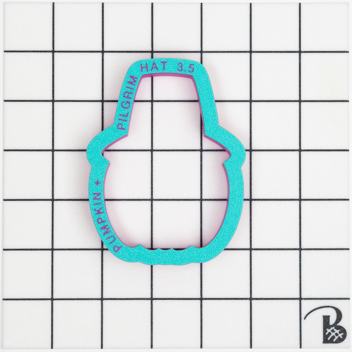 Pilgrim Pumpkin Cookie Cutter