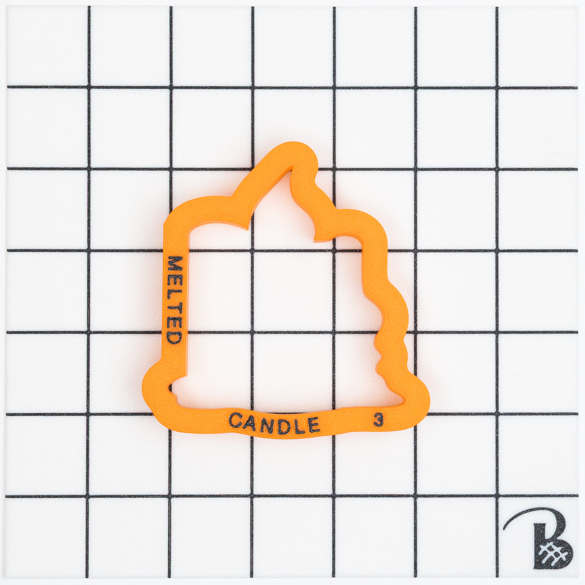 Halloween Mini Set (D) Cookie Cutters (Candle, Potion, Gravestone and Eyeball)