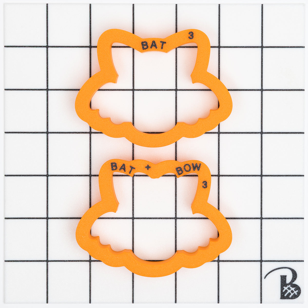 Cute Bat Couple - Boy & Girl (Set of 2 or Individual) Cookie Cutters