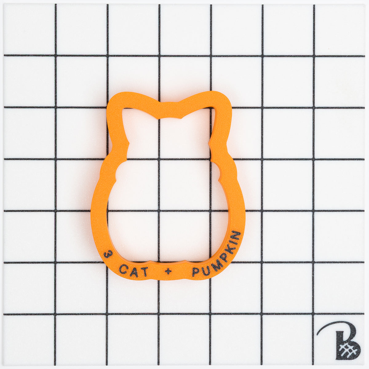 Halloween Black Cat in Pumpkin Cookie Cutter