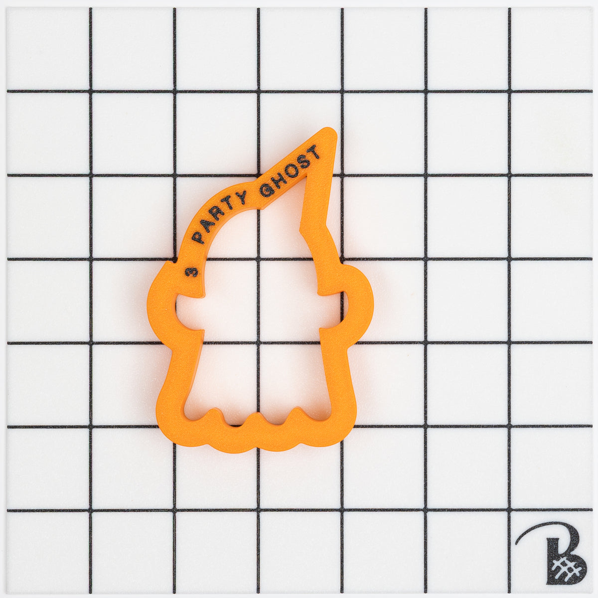 Ghost with Party Hat Cookie Cutter