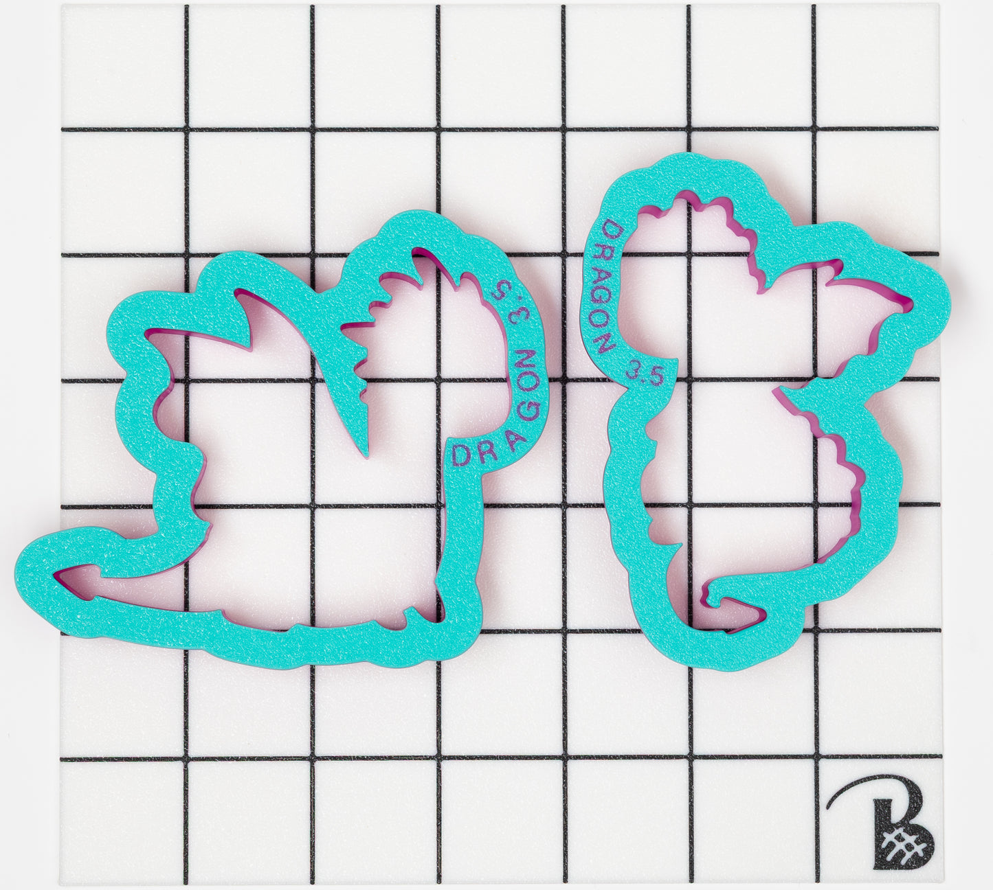 Dragon (sitting) Cookie Cutter (recommend sizing up)