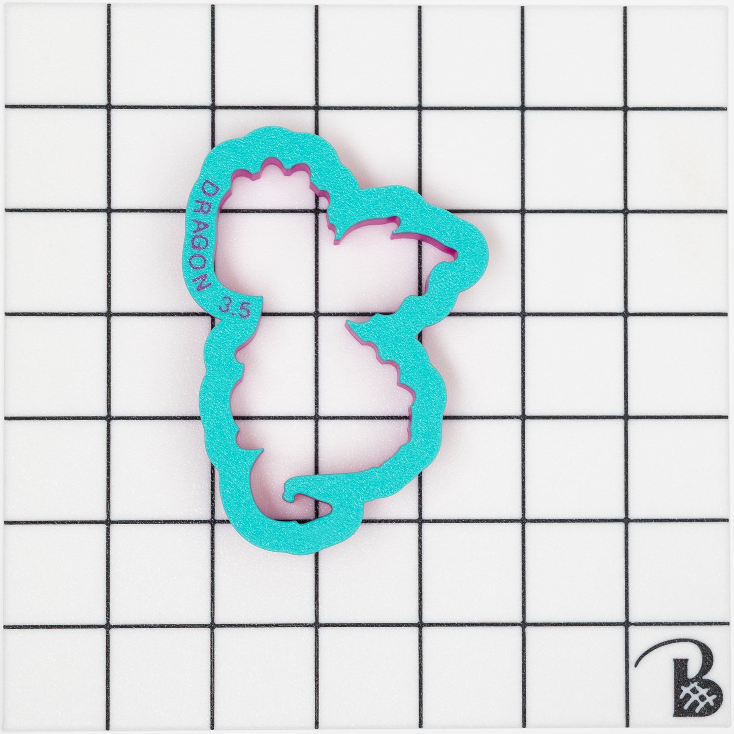Dragon (sitting) Cookie Cutter (recommend sizing up)