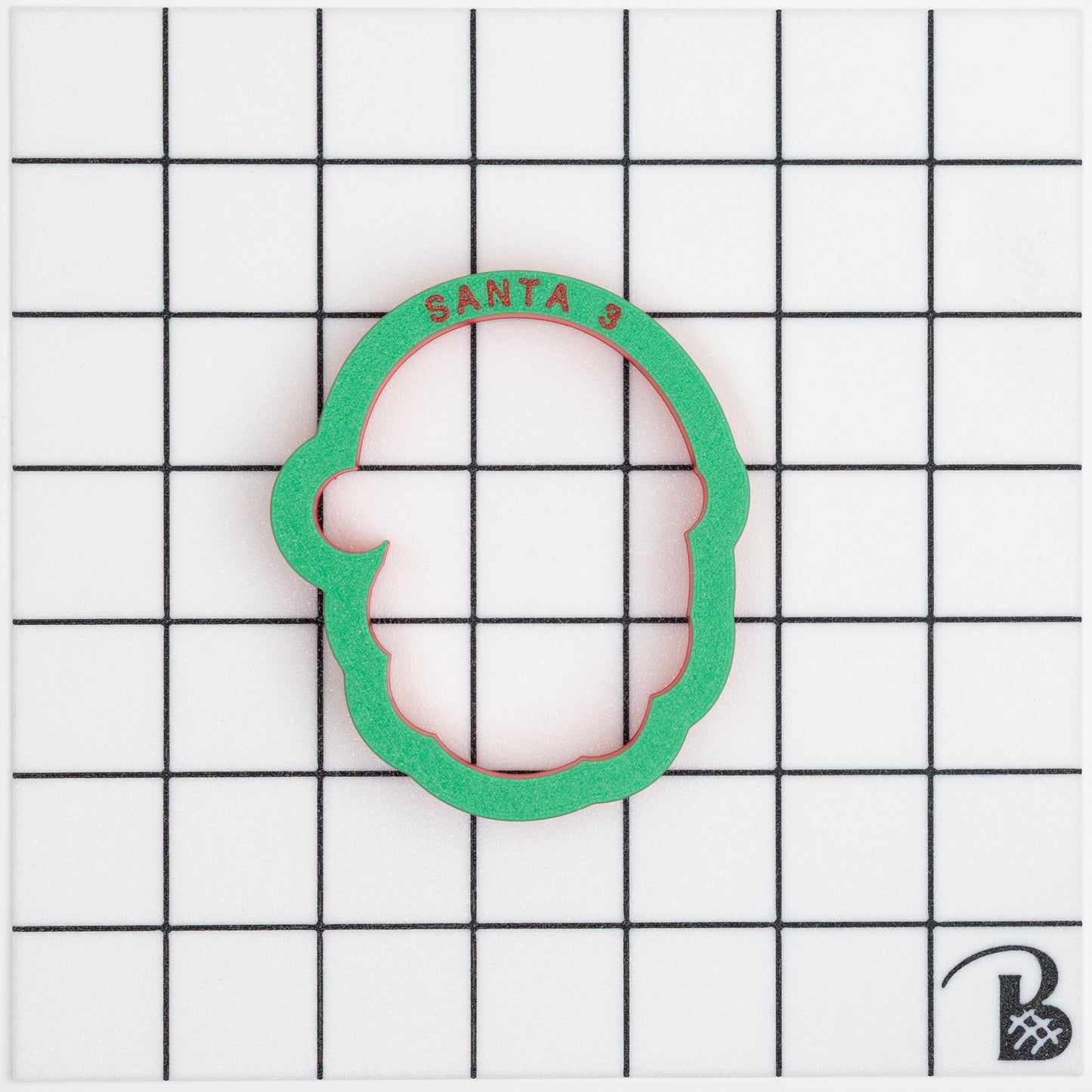 Santa & Rudolph Face (Set of 2) Cookie Cutter