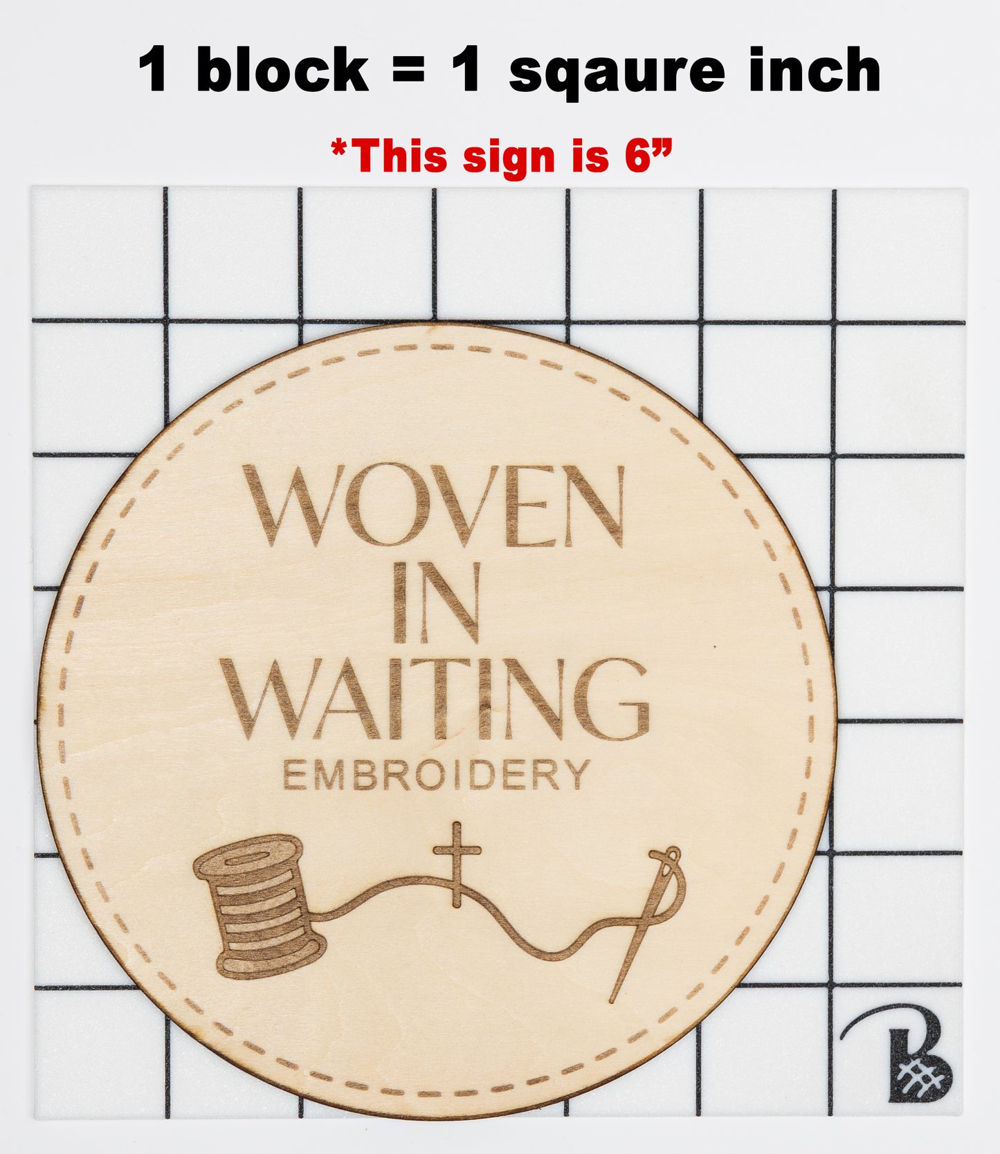 Custom LOGO Laser Engraved Wooden Plaque