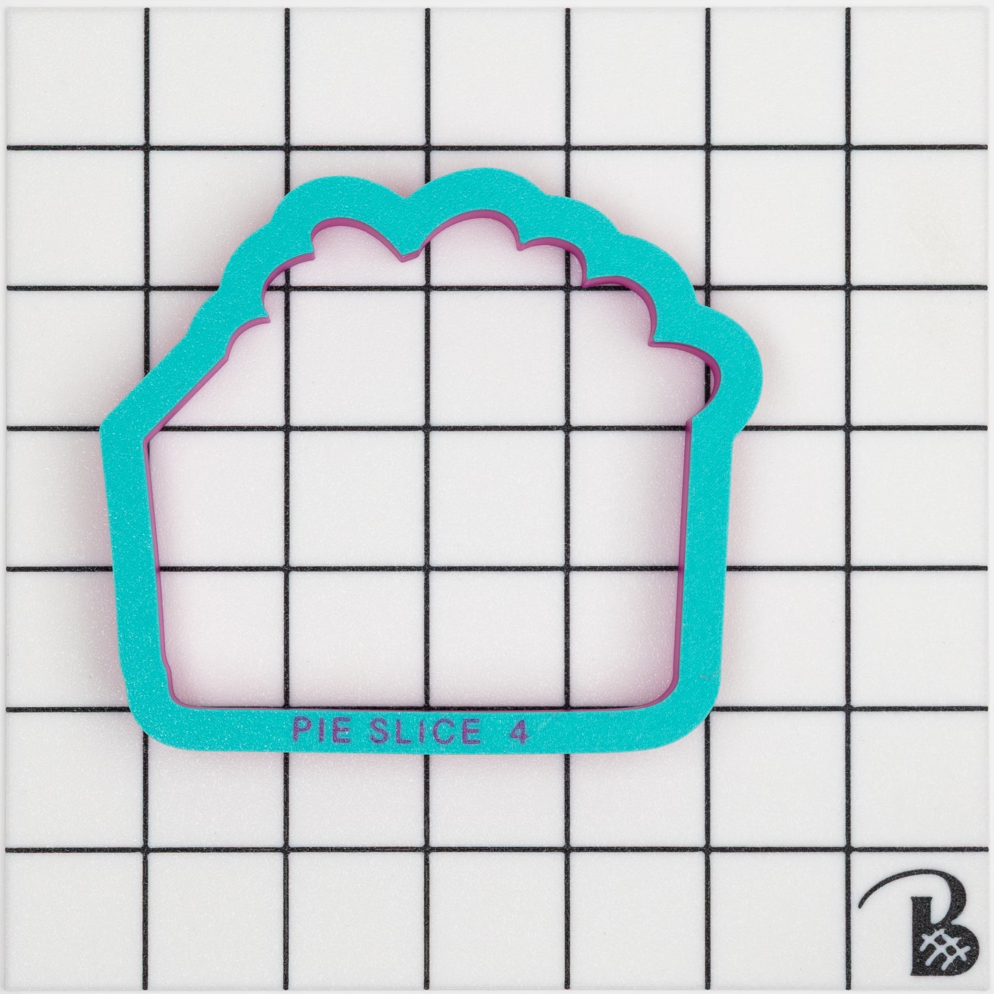 Pie Slice (chunky-Side View) (version 2) Cookie Cutter