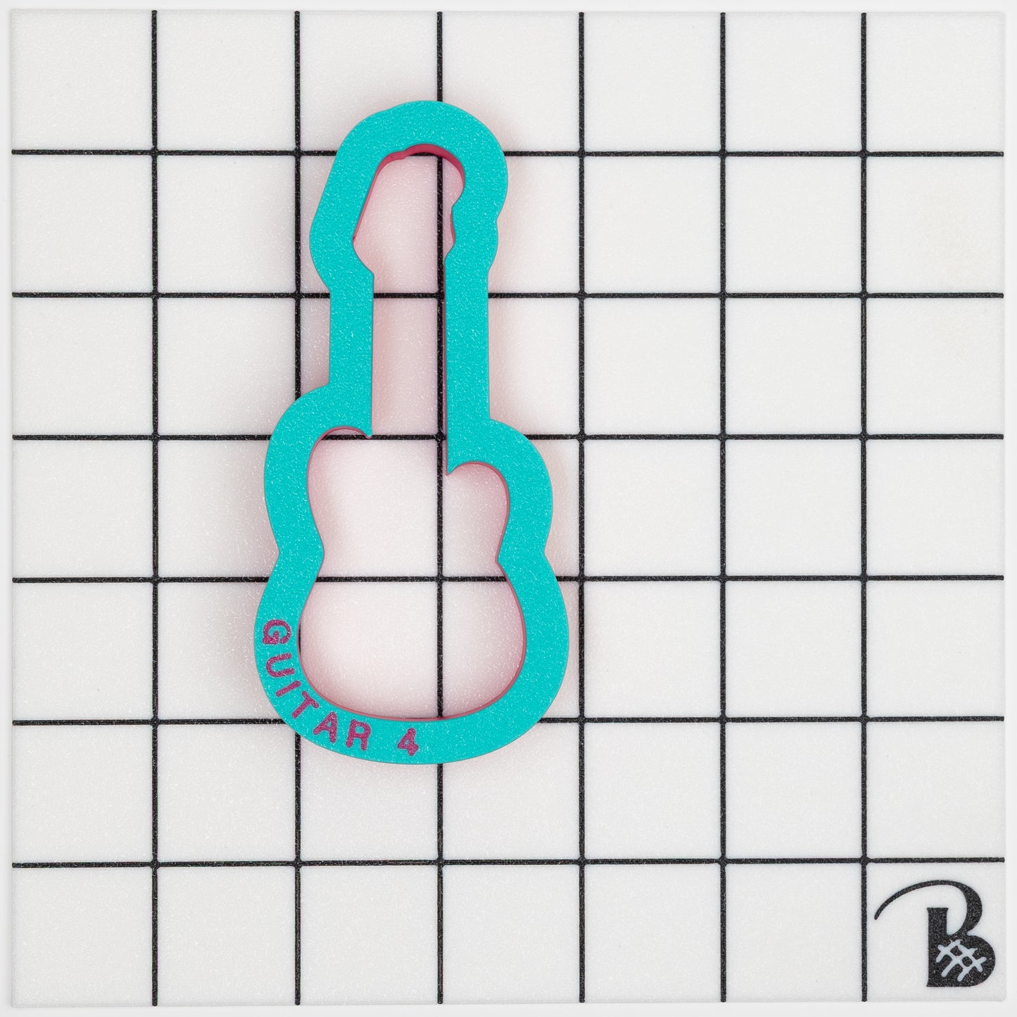 Electric Guitar Cookie Cutter (recommend sizing up)