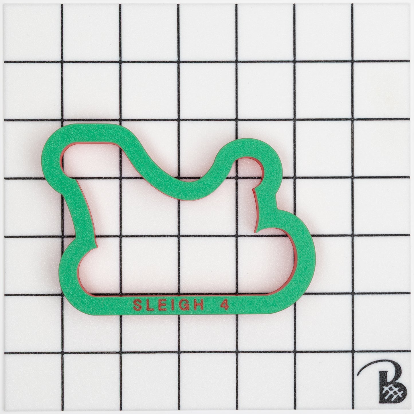 Santa's Sleigh Cookie Cutter