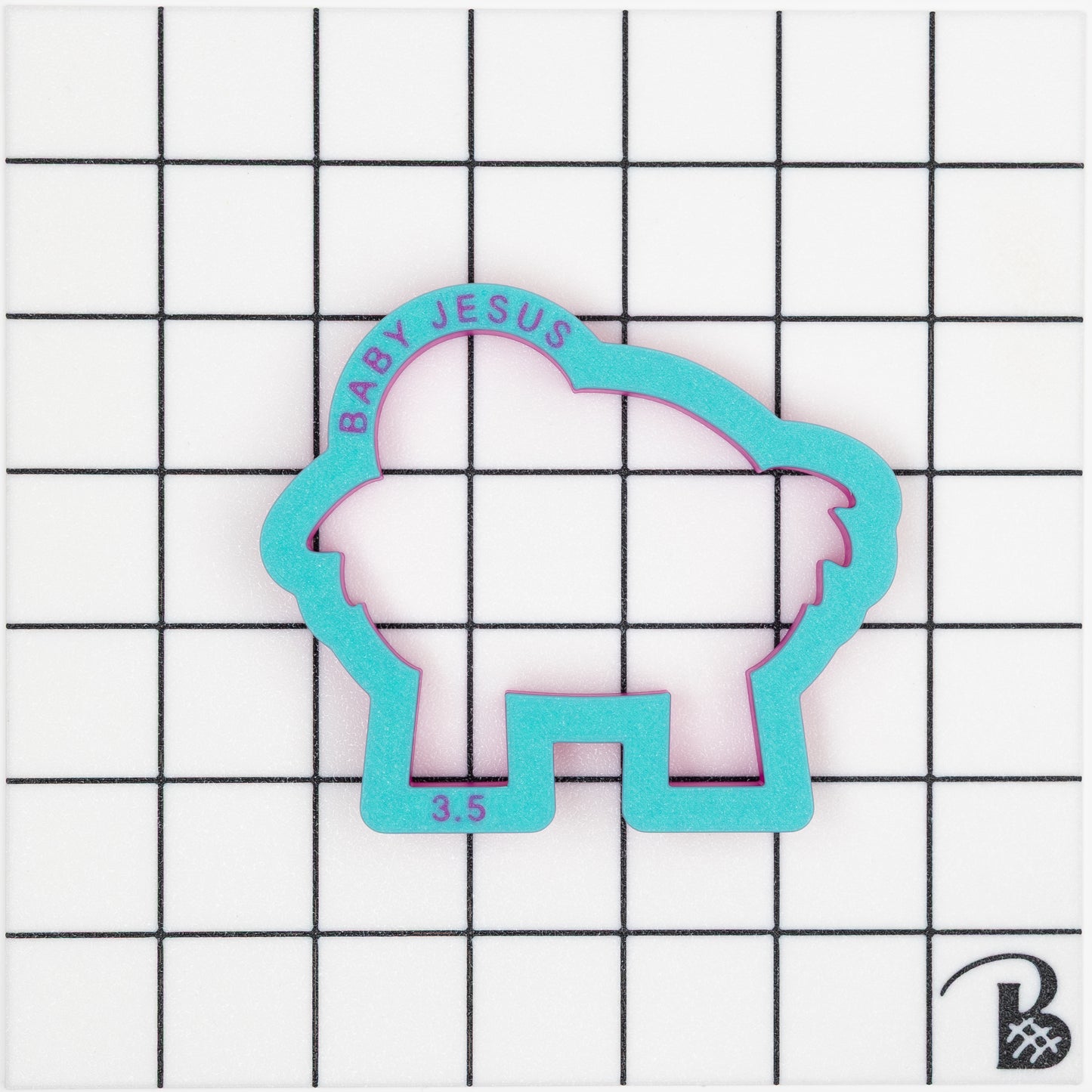 Mary, Baby Jesus and Joseph Cookie Cutter Set