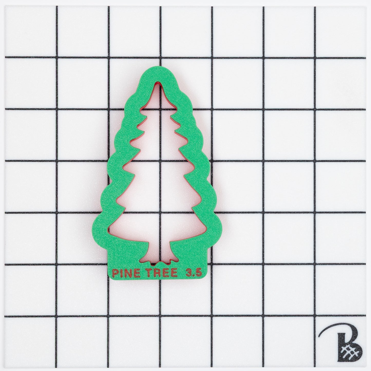 Realistic Pine Tree Cookie Cutter (recommend sizing up)